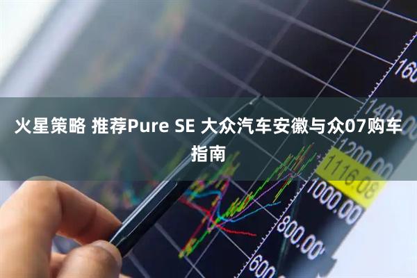 火星策略 推荐Pure SE 大众汽车安徽与众07购车指南