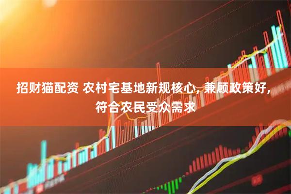 招财猫配资 农村宅基地新规核心, 兼顾政策好, 符合农民受众需求